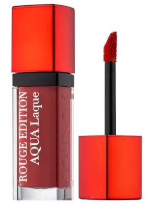 Bourjois Paris Rouge Edition Aqua Laque Lipstick 06 Feeling Reddy