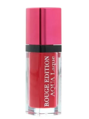 Bourjois Paris Rouge Edition Aqua Laque Lipstick 07 Fuchsia Perche