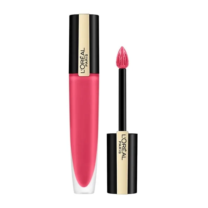 L’Oreal Rouge Signature Liquid Lipstick 128 I Decide