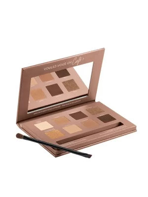 Bourjois Rue Du Cafe Eye Palette Eyeshadow 02 Chocolat Nude Edition