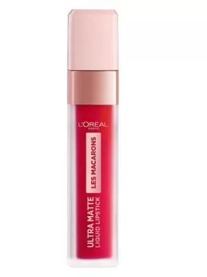 L’Oreal Paris Les Macarons Matte Liquid Lipstick 828 Framboise Frenzy