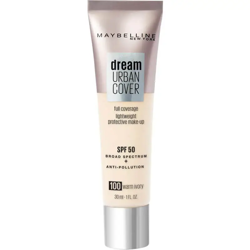 Maybelline Dream Urban Cover Foundation 100 Varm Ivory