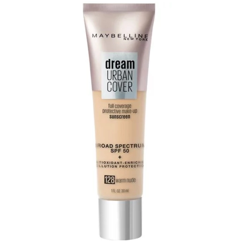 Maybelline Dream Urban Cover Foundation 128 Warm Nude