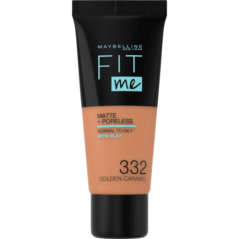 Maybelline Fit Me Matte & Poreless Foundation 332 Golden Caramel