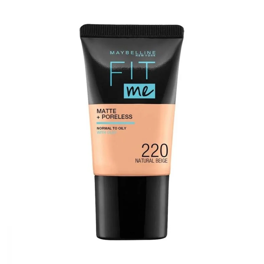 Maybelline New York Fit Me Foundation 220 Natural Beige 18ml
