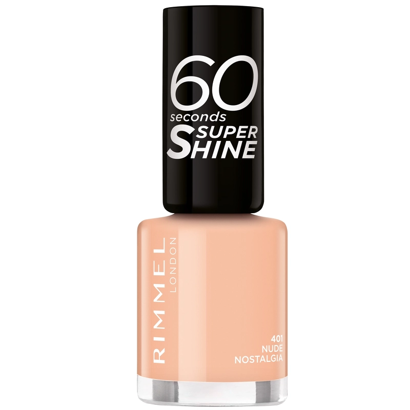 Rimmel 60 Seconds Super Shine Nail Polish Nude Nostalgia