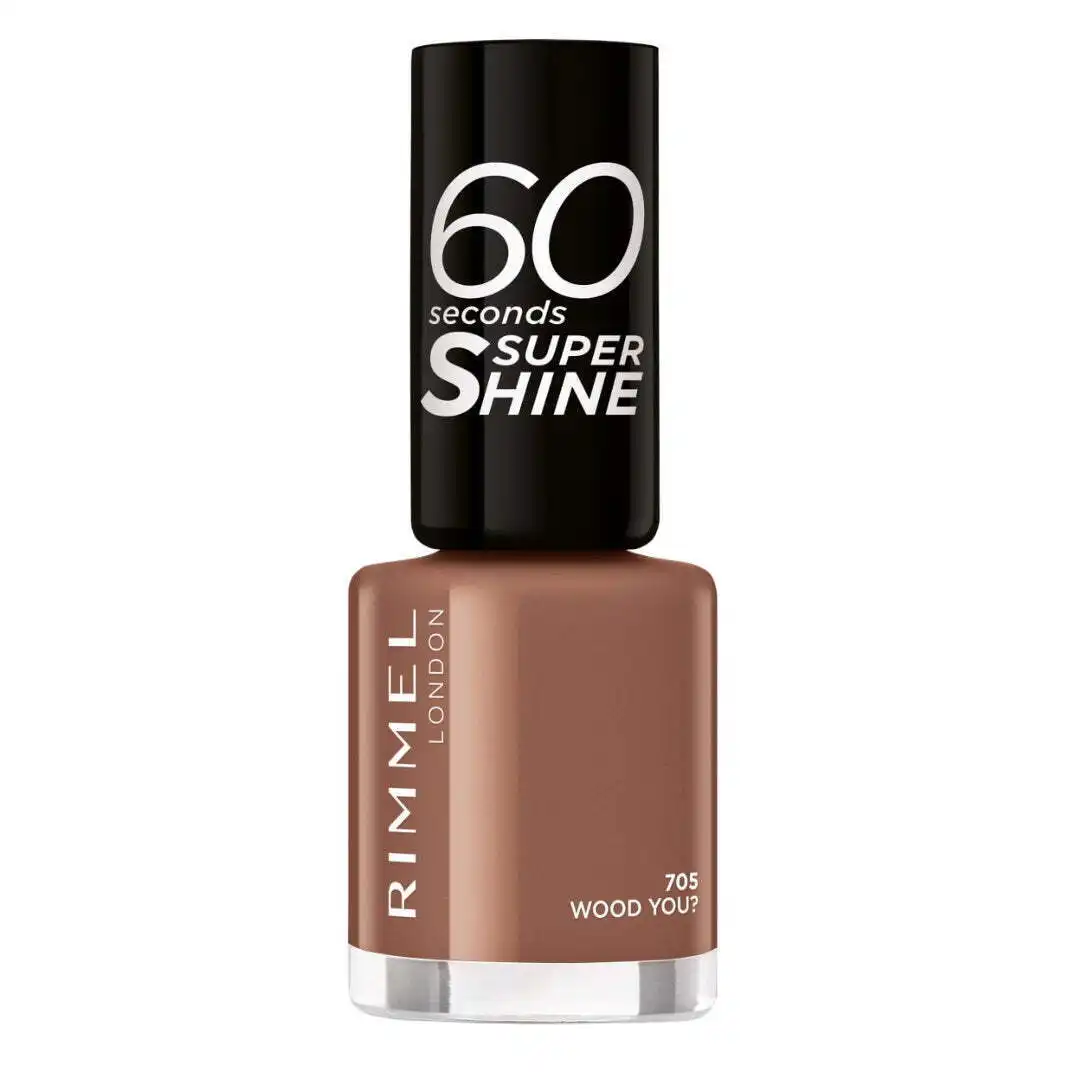 Rimmel 60 Seconds Super Shine Nail Polish Wood You?