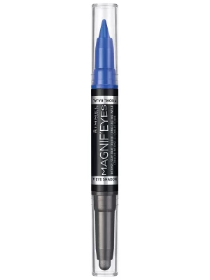 Rimmel London Magnif Eyes Double Ended Shadow & Liner 004 Dark Side Of Blue