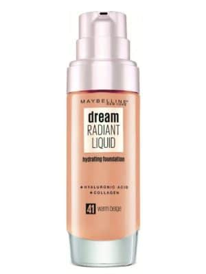 Maybelline Dream Radiant Liquid Foundation 41 Warm Beige