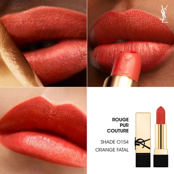 YSL Rouge Pur Couture O154 Orange Fatal
