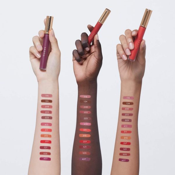Gucci Transfer-proof Matte Liquid lipstick 25 Goldie Red