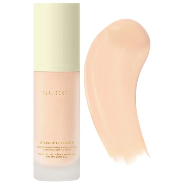 Gucci 24h Wear Breathable foundation Luminious Matte Finish 110C Fair