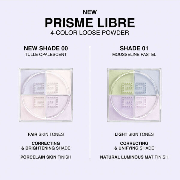 Givenchy Prisme Libre Mat-finish Enhanced Radiance Loose Powder 1 Mousseline Pastel 12g