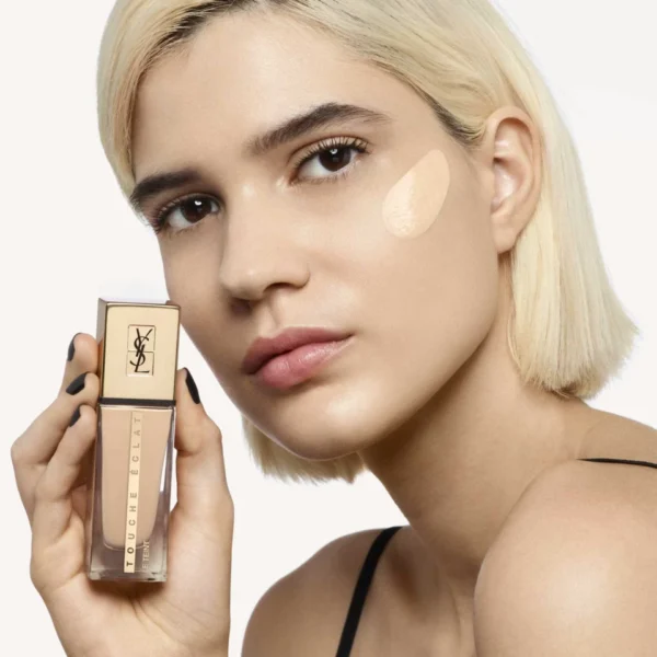 YSL Encre De Peau All Hours Foundation 24H Long-Wear Flawless Matte Full Coverage B10 Porcelain