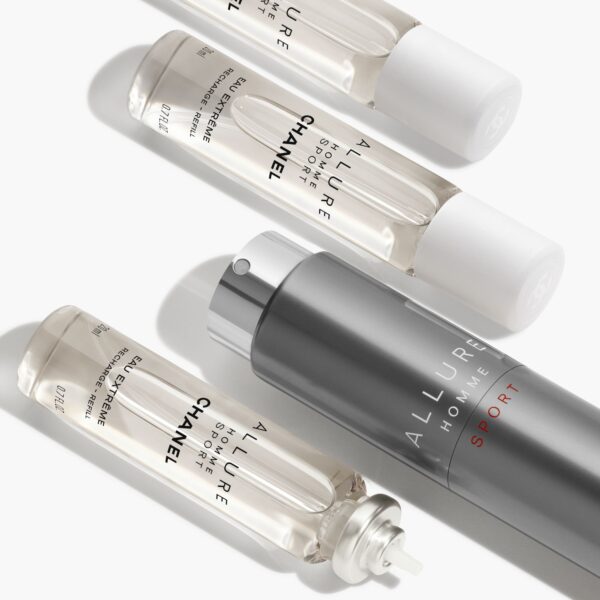 Chanel Allure Homme Sporteau Extrême Refillable Travel Spray Gaveeske 3X20 ml