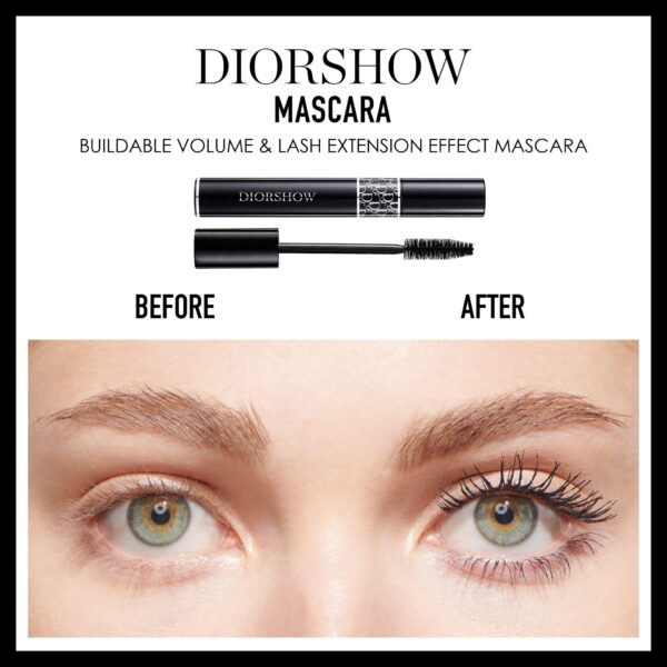 Dior Diorshow Waterproof Buildable Vol. Mascara 11,5ml nr.090 Catwalk Black