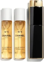 Chanel No 5 Twist and Spray - Purse Spray Gaveeske 2 x EDT Spray Refill 20 ml + 1 x EDT Spray 20 ml