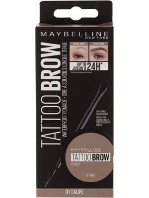 Maybelline Tattoo Brow Long Lasting Color Pomade 01 Taupe