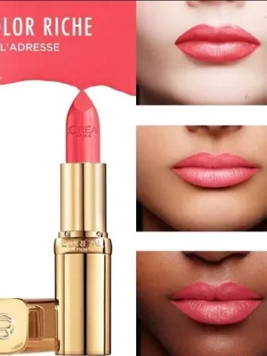 L’Oreal Paris Color Riche Satin Lipstick 145 L’adresse
