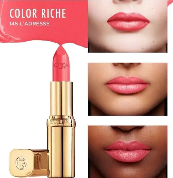 L’Oreal Paris Color Riche Satin Lipstick 145 L’adresse