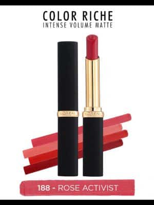 L’Oreal Paris Color Riche Intense Volume Matte Lipstick 188 Rose Activist