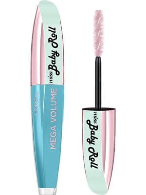 L’Oreal Miss Baby Roll Mega Volume Mascara Teal Blue