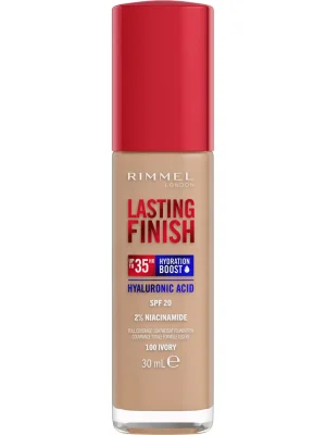Rimmel London Lasting Finish Hydration Boost Spf20 100 - Ivory 30ml