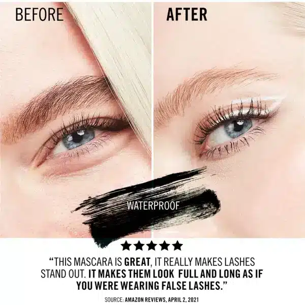 Rimmel Scandaleyes Volume On Demand Waterproof Mascara 001 Black